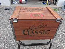 vintage wooden box set $150