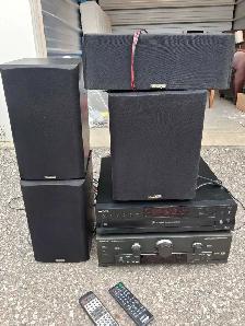 Technics plus Sony receiver speaker set $180