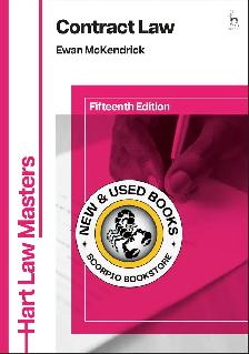 Contract Law 16th Edition by Ewan McKendrick 9781350508217