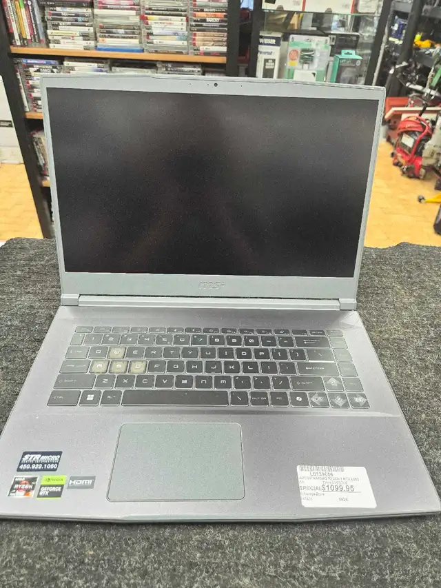 Laptop gaming ryzen 7 rtx 4050 512GB