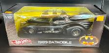 NEW 2012 Hot Wheels 1:18 1989 Batman Batmobile Model Toy