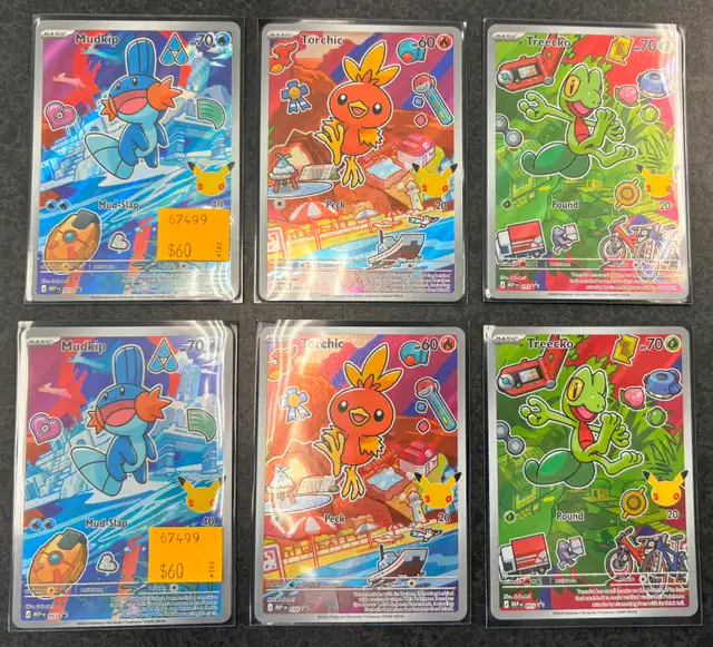 Pokemon First Partner Collection Series 3: Hoenn Starters Set