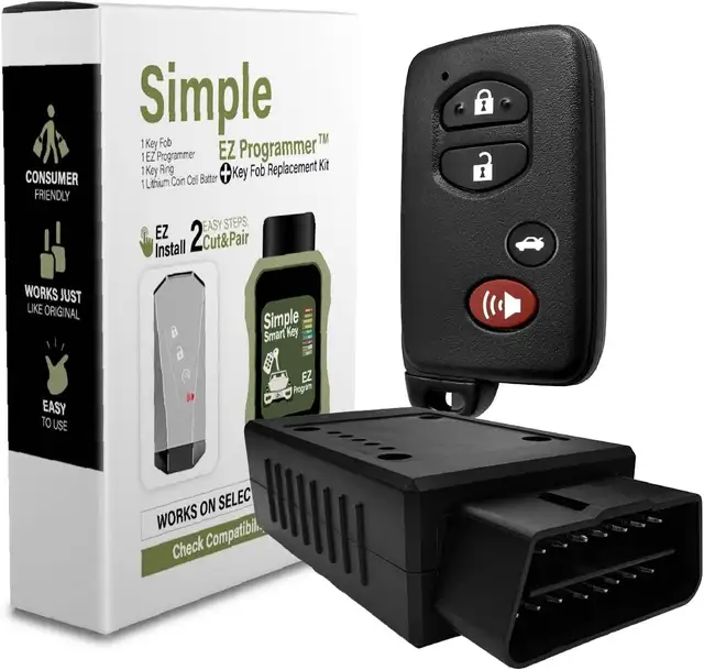 Toyota Smart Key Fob   OBD Programmer, 4-Button, 315MHz