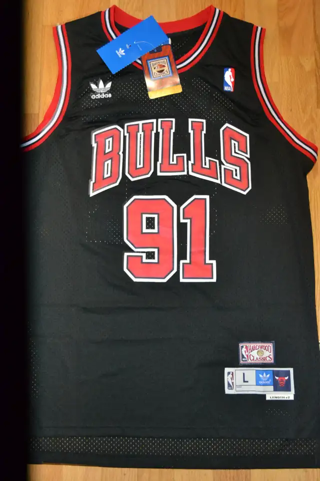 New w/ Tags DENNIS RODMAN All Embroidered Jersey