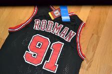 New w/ Tags DENNIS RODMAN All Embroidered Jersey - Photo 8