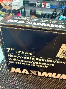 MAXIMUM 10A Heavy-Duty Variable Speed Orbital Sander & Polisher - Photo 2