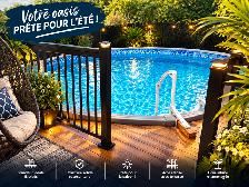 PISCINE TREVI 18 PIEDS 2020 - MAGNIFIQUE ÉTAT