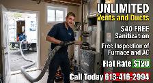 Got Pets? Clear the Fur & Dander! $120 Duct Cleaning