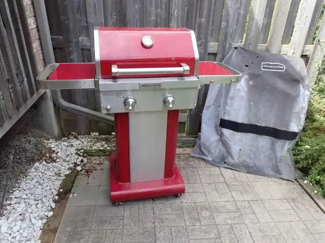 Red KitchenAid BBQ