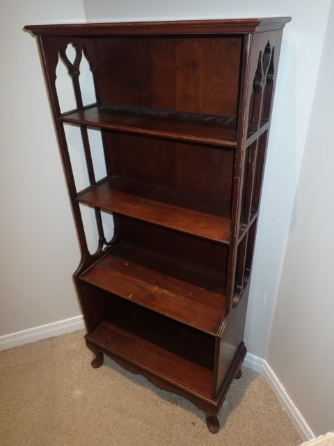 Antique Wooden Bookcase