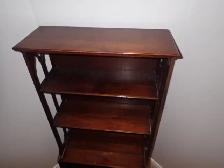 Antique Wooden Bookcase - Photo 2