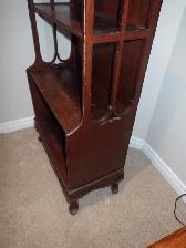 Antique Wooden Bookcase - Photo 5