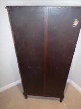 Antique Wooden Bookcase - Photo 6