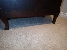 Antique Wooden Bookcase - Photo 7