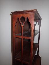 Antique Wooden Bookcase - Photo 9