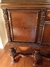 Antique Wooden Sideboard/Buffet Server - Photo 5