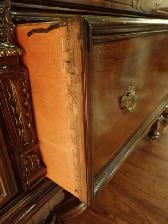Antique Wooden Sideboard/Buffet Server - Photo 6