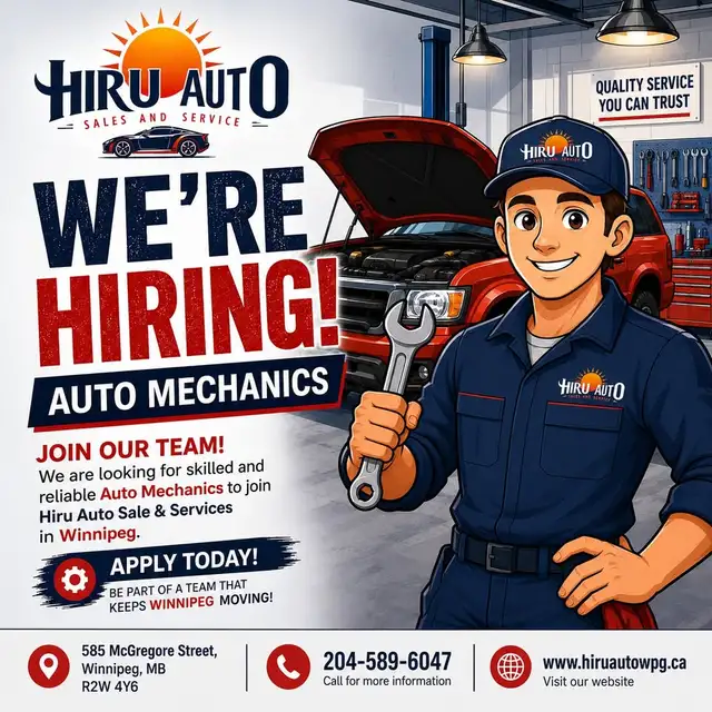 Auto Mechanics Needed