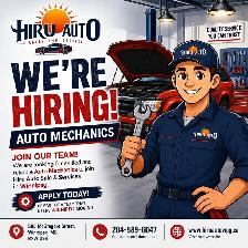 Auto Mechanics Needed
