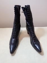 Victorian Women's Leather Boots - Photo 2