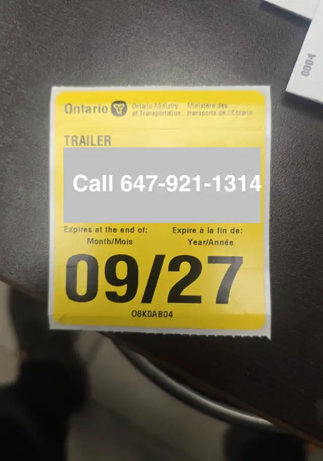 Safety Sticker Trucks & Trailers