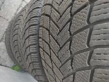 245-50R20x4 pneus hiver Michelin X-Ixe Snow comme neuf. - Photo 2