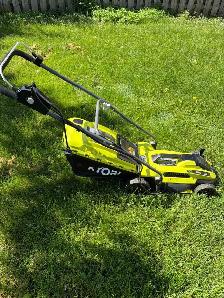 RYOBI 13-inch 11 amp Corded Electric Lawn Mower - Photo 2