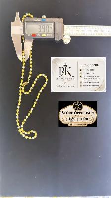 10K  Tow Tone Gold Necklace  # R 38 - Photo 7