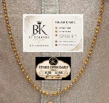 10K  Tow Tone Gold Necklace  # R 38 - Photo 8