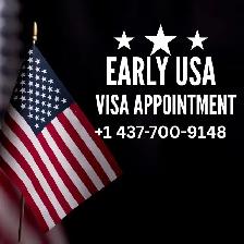 EARLY USA VISA APPOINTMENT dates are available