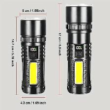 3000  Lumens Heavy Duty Rechargeable LED Flashlight Torch Solid - Photo 7