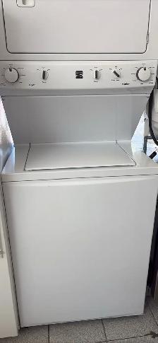 SET LAVEUSE SÉCHEUSE KENMORE SUPERPOSÉ À JUSTE 599$ - Photo 3