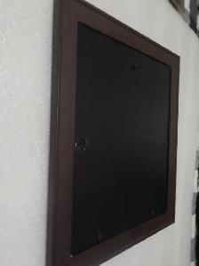 Solid Photo Frame 14' x 17' Hangs Photos Vert/Horiz, - Photo 2