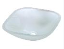 Kesia Frosted Glass Vessel Sink