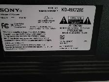 Sony 4K Smart TV 49'Inch $349 Mint Condition - Photo 2