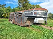 18' stock trailer