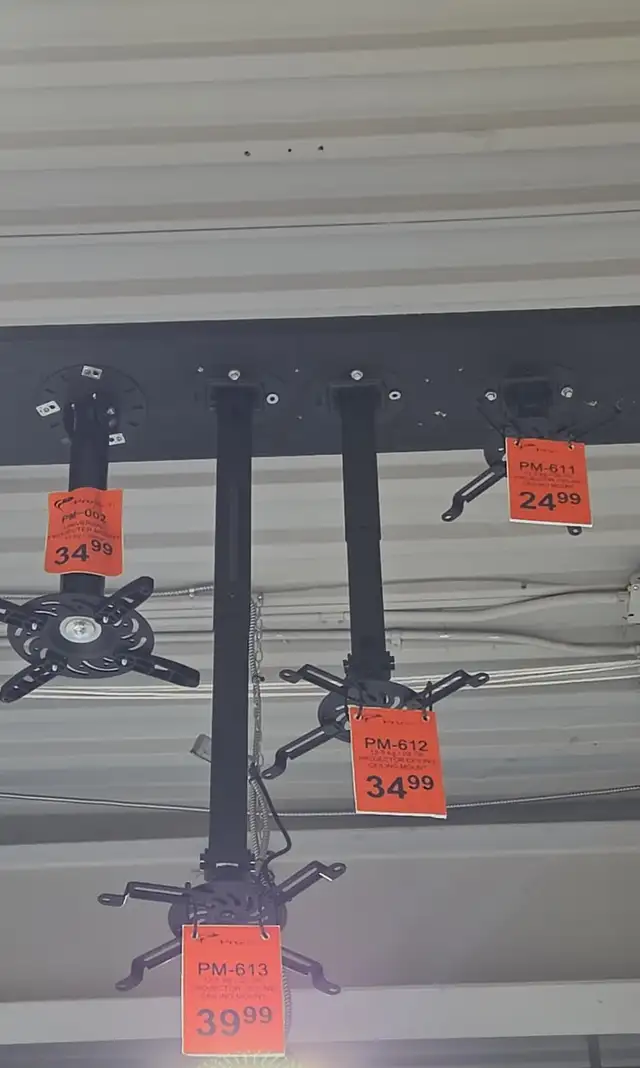 PROTECH PM-613 UNIVERSAL CEILING PROJECTOR MOUNT