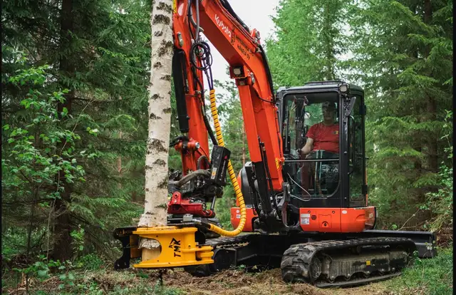 TMK Tree Shears, Grapple Saws, Multigrab grapples