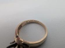 (B7711) 14K Yellow Gold Diamond Solitaire Engagement Ring Siz... - Photo 6