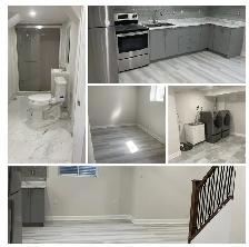 Bright 2-Bedroom Basement Apartment in Mississauga