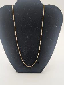 (B7690) Necklace Yellow Gold 14K 6.9 Grams 20'
