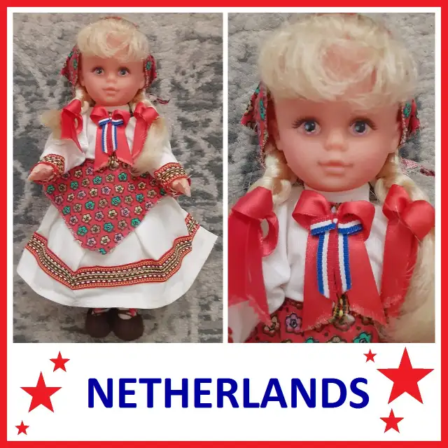 Sweet Doll in Folk Dress (Dutch)