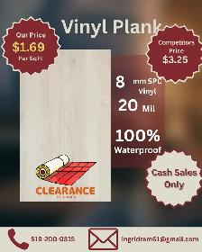 CLEARANCE SALE