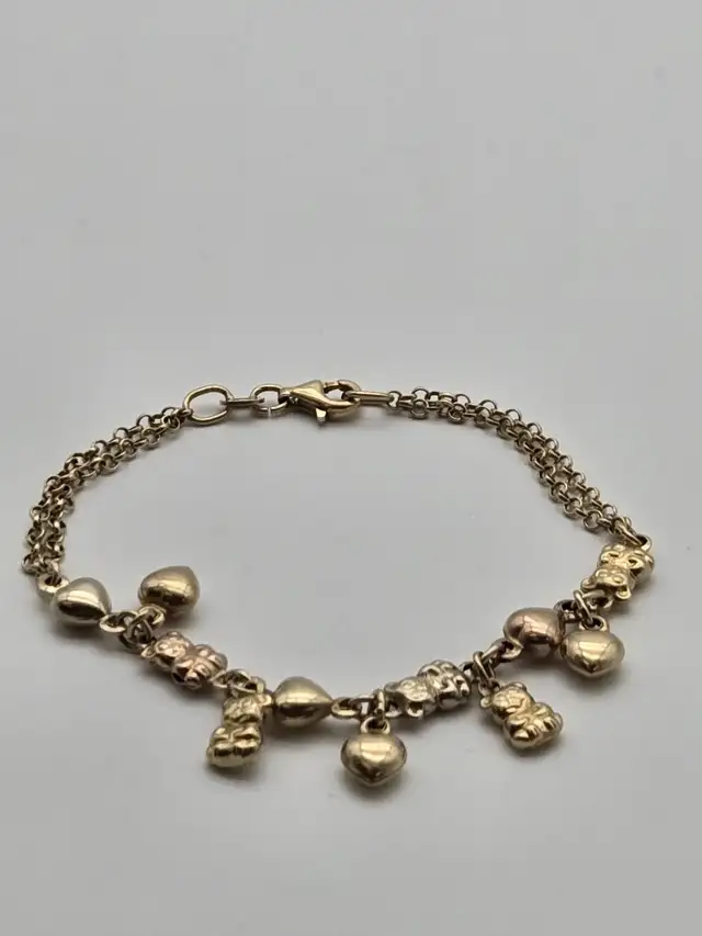 (B4794) Bracelet Gold 14K 7.00 grams 7'