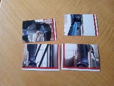 Carte 1990 Topps RoboCop 4 cartes Puzzel   Promo (150926-817) - Photo 2