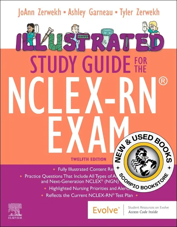 Illustrated Study Guide for the NCLEX-RN® Exam 9780443250026