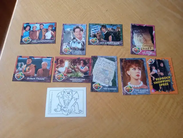 Carte 1994 Topps The Flintstones 10 cartes   1 Post 150926-466