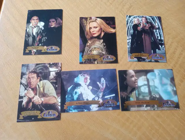 Carte 1995 Fleer Casper The Movie 6 cartes (150926-263)