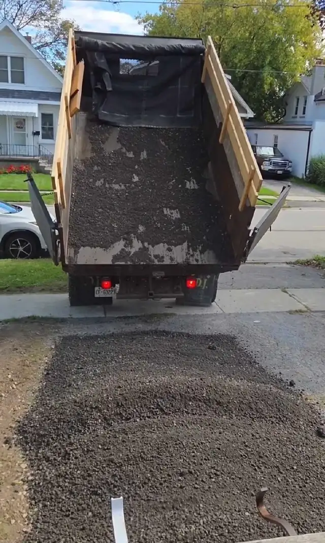 want a cheap new driveway?