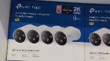 TP-Link Tapo Smart Wire-Free Indoor/Outdoor Security Camera 4-